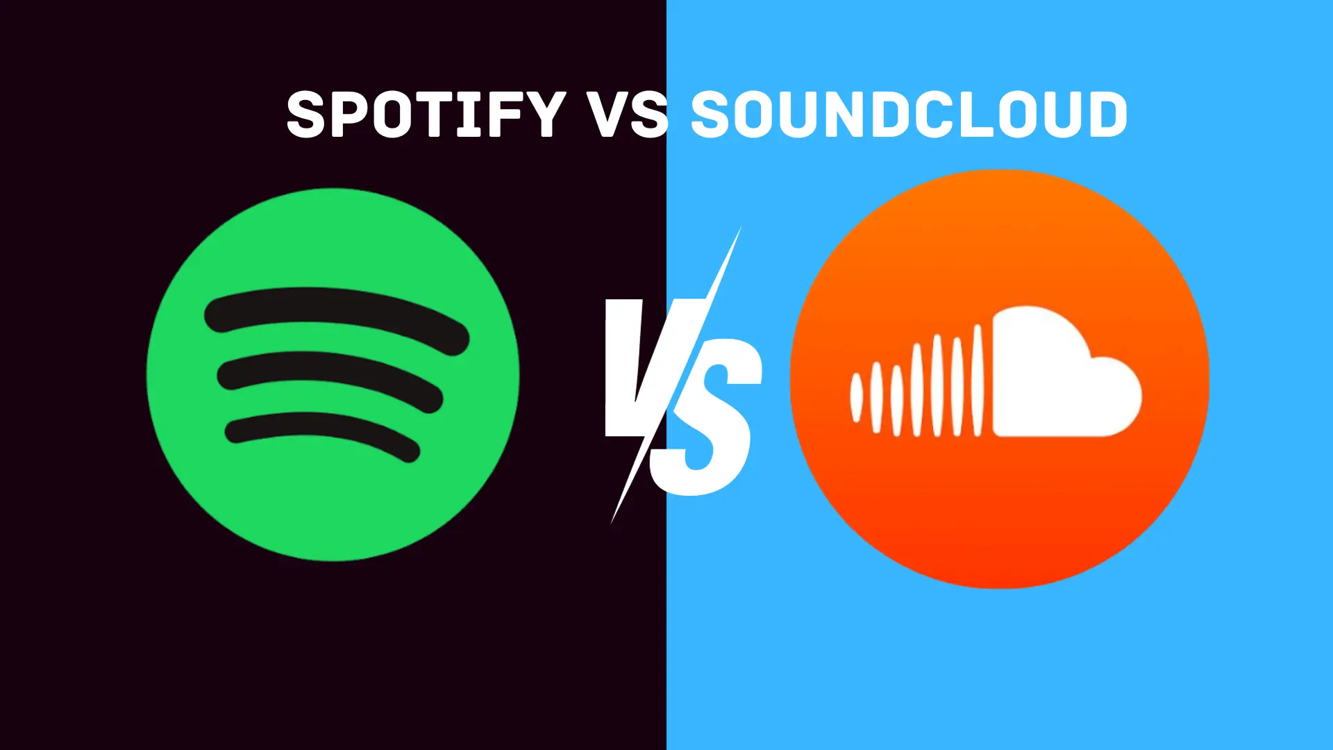 Spotify vs SoundCloud: