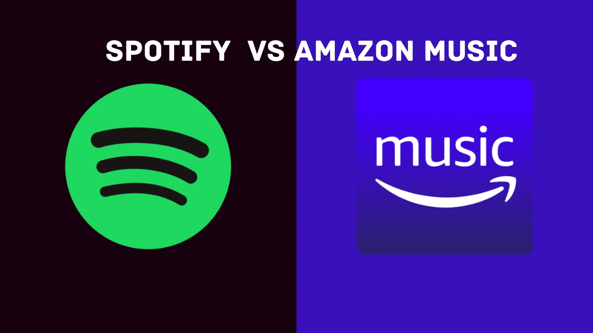 Amazon Music vs Spotify