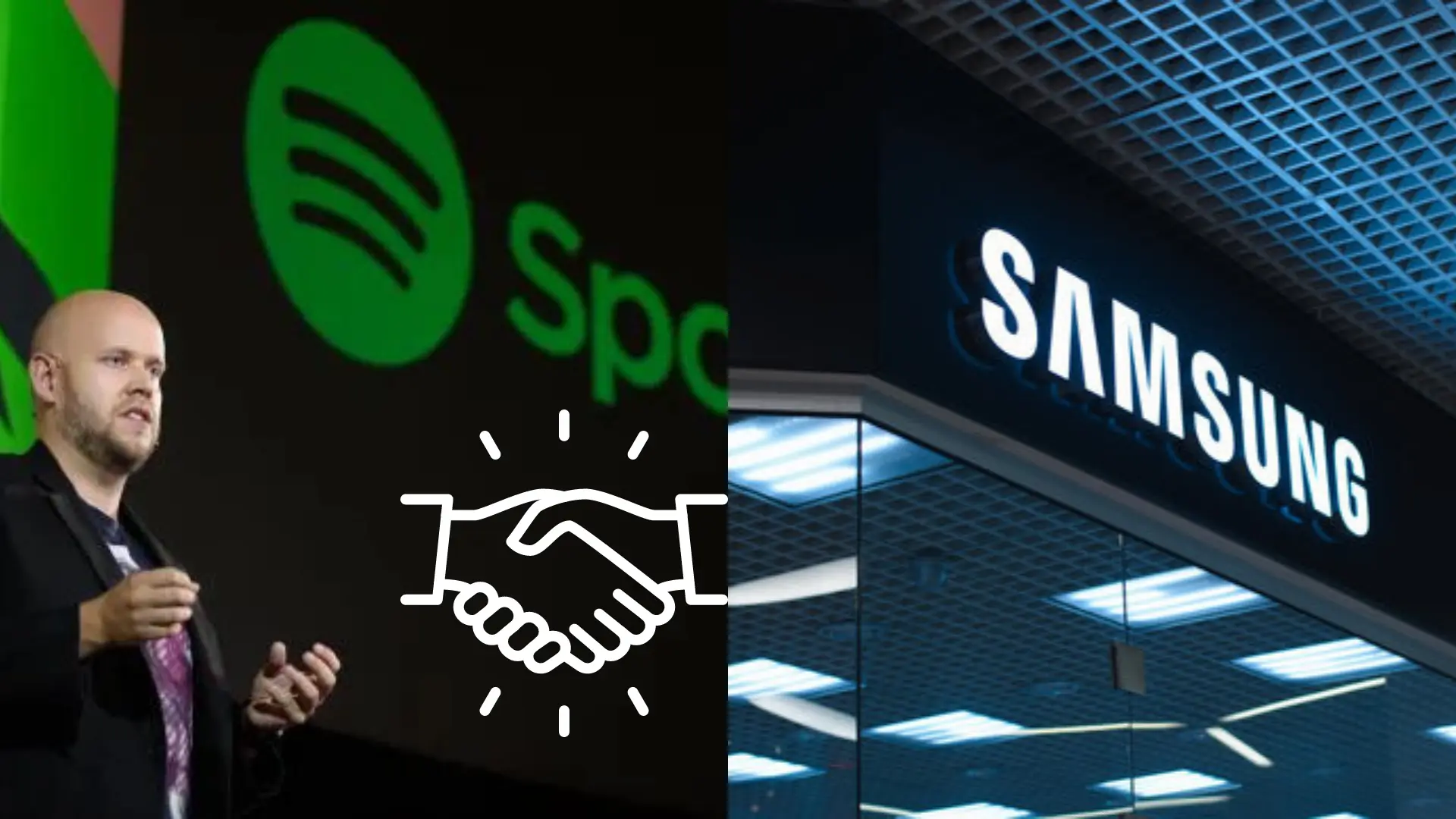 Asociación entre Spotify y Samsung